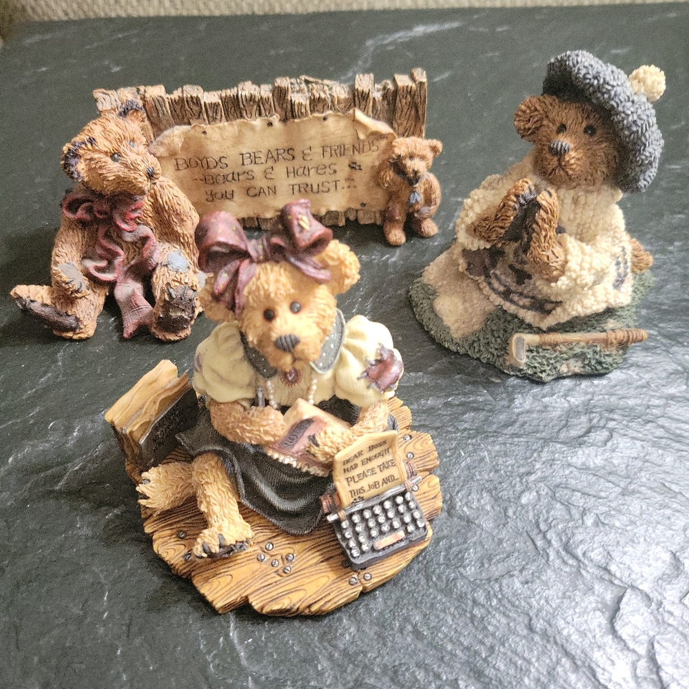Boyds bears figurines